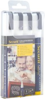 Krijtstift Securit SMA-510 schuin wit 2-6mm blister à 4 stuks-2