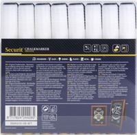 Krijtstift Securit SMA-510 schuin wit 2-6mm blister à 8 stuks-2