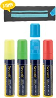 Krijtstift Securit SMA-720 blok ass 7-15mm blister à 4 stuks-2