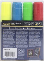Krijtstift Securit SMA-720 blok ass 7-15mm blister à 4 stuks-4