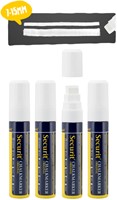 Krijtstift Securit SMA-720 blok wit 7-15mm blister à 4 stuks-1