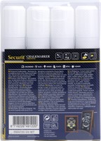 Krijtstift Securit SMA-720 blok wit 7-15mm blister à 4 stuks-2