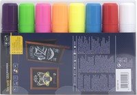 Krijtstift Securit SMA-720 blok ass 7-15mm blister à 8 stuks-9