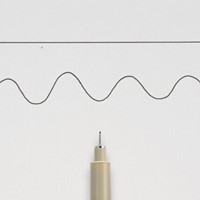 Fineliner Sakura Pigma Micron 01 0.25mm zwart-3