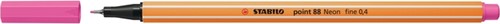 Fineliner STABILO point 88/056 fijn neon roze