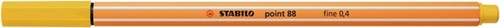 Fineliner STABILO point 88/44 fijn geel-2