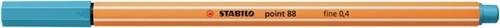 Fineliner STABILO point 88/57 fijn azuurblauw-2