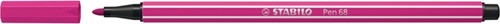 Viltstift STABILO Pen 68/56 medium rozerood