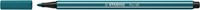 Viltstift STABILO Pen 68/51 medium turquoiseblauw