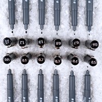 Fineliner Staedtler Pigment 308 zwart 0.8mm-2