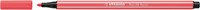 Viltstift STABILO Pen 68/040 medium neon rood