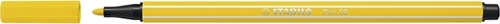 Viltstift STABILO Pen 68/24 medium citroengeel