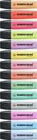 Markeerstift STABILO BOSS Original 70/4 pastel incl grijs ass 4st-3