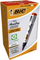 Viltstift Bic 2000 ecolutions rond large rood-2