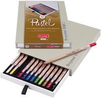 Pastelpotlood Bruynzeel Design met luxe bewaardoos assorti 12 stuks-2