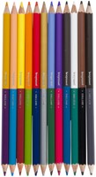 Kleurpotloden Bruynzeel Kids Twin Point assorti 12 stuks-2