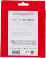 Kleurpotlood Bruynzeel Kids superzacht met puntenslijper set à 6 kleuren-3