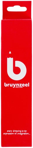 Grafietpotlood Bruynzeel HB met gum set à 12 stuks grijs-2