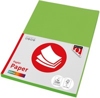 Kopieerpapier Quantore Colour A4 120gr helgroen 100 vel