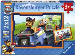 Puzzel Ravensburger Paw Patrol in actie 2 x12 stukjes