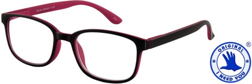 Leesbril I Need You +2.00 dpt Relax rood-roze-3