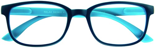 Leesbril I Need You +1.00 dpt Relax blauw-lichtblauw