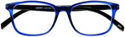Leesbril I Need You +1.00 dpt Lucky blauw-zwart