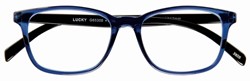 Leesbril I Need You +3.00 dpt Lucky blauw-zwart