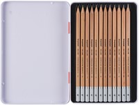 Grafietpotlood Bruynzeel Expression set à 12 hardheden grijs-2