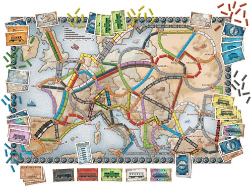 Bordspel Ticket to Ride Europa-2