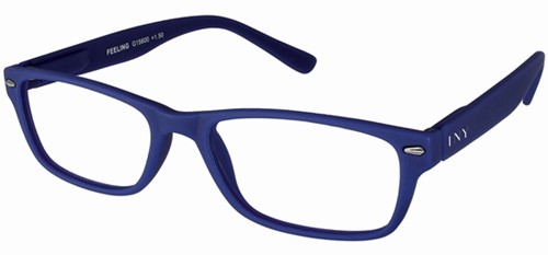 Leesbril I Need You +1.50 dpt Feeling blauw-2