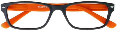 Leesbril I Need You +1.00 dpt Feeling bruin-oranje