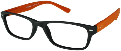 Leesbril I Need You +1.00 dpt Feeling bruin-oranje-2