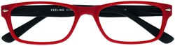 Leesbril I Need You +1.00 dpt Feeling rood-zwart