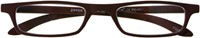 Leesbril I Need You +1.00 dpt Zipper bruin