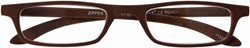 Leesbril I Need You +1.50 dpt Zipper bruin