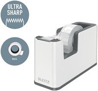Plakbandhouder Leitz WOW wit/grijs-2