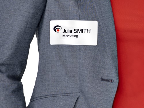 Naambadge etiket Avery L4785-20 80x50mm 200 stuks-2