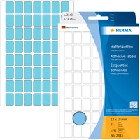 Etiket HERMA 2343 12x18mm blauw 1792 stuks-2