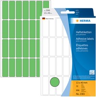 Etiket HERMA 2365 13x40mm groen 896stuks-3