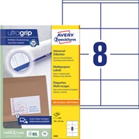 Etiket Avery 3426 105x70mm wit 800 stuks-2