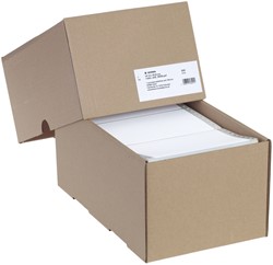 Etiket HERMA 8292 147.3x99.2mm 1-baans wit 3000 stuks