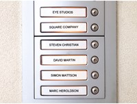 Labeltape Dymo LabelManager D1 polyester 19mm zwart op wit 10 stuks-8