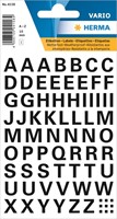 Etiket HERMA 4158 10mm letters A-Z zwart
