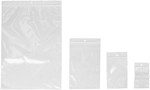Gripzakjes IEZZY 230x320mm 50mu hersluitbaar 25 stuks