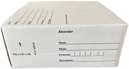 Postpakketbox IEZZY 1 146x131x56mm-3