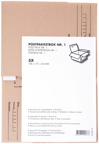 Postpakketbox IEZZY 1 146x131x56mm-2