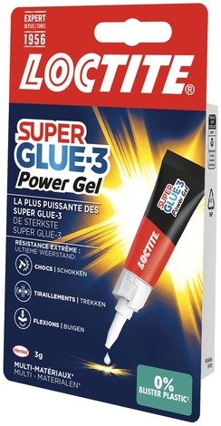 Secondelijm Loctite Powerflex GEL tube 3 gram op blister-2