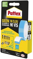 Plakband Pattex Super montage 20kg dubbbelzijdig voor binnen-2
