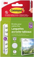 Bevestigingsstrip Command klik vast smal 5,4kg wit-2